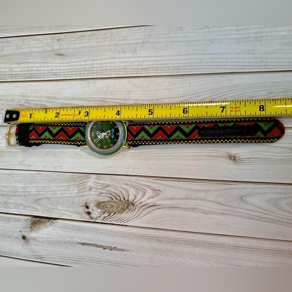 Mickey Mouse Patriotic Watch Woven Aztec Watchband - Picture 8 of 8